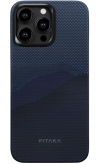 Рitaka Чехол StarPeak MagEZ 4 для iPhone 15 Pro (6.1"), Over The Horizon, кевлар (арамид) 