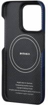 Рitaka Чехол StarPeak MagEZ 4 для iPhone 15 Pro (6.1"), Over The Horizon, кевлар (арамид) 