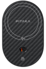 Pitaka MagEZ Car Mount Pro 2 | Qi2 Беспроводная зарядка | Магнитный автомобильный держатель | Поддержка MagSafe | Макс. мощность 15 Вт | Совместимость с iPhone 13/14/15/16 серий | Универсальный зажим | Светодиодный индикатор
