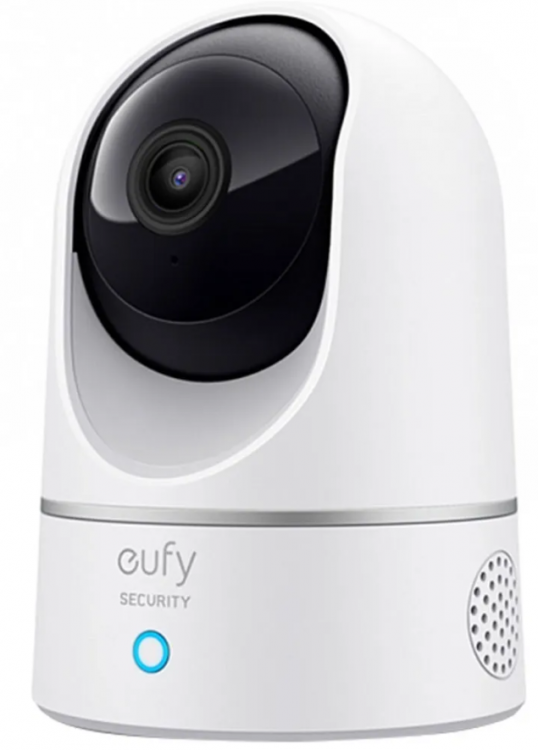 Домашняя IP-камера безопасности для внутреннего наблюдения  Eufy EUF 2K T8410  | объем встраиваемой карты памяти 128 Гб | работает с голосовыми помощниками, отслеживанием движения, ночным видением