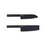 Набор кухонных ножей  Xiaomi Huo Hou Black Heat Knife Set (2 psc)