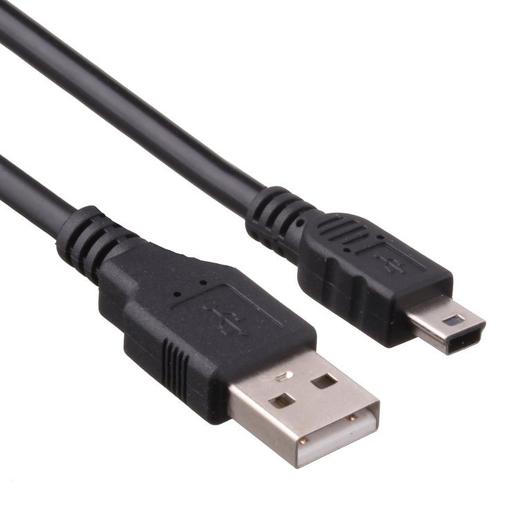 Кабель USB 2.0 A-->mini-B 5P 1.0м Exegate 191079