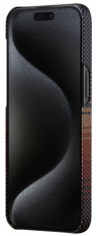 Рitaka Чехол Fusion Weaving MagEZ 5 для iPhone 15 Pro - Sunset 