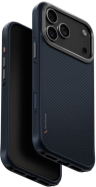 Uniq Чехол для iPhone 17 Pro Max | Кевлар | Поддержка MagSafe | Противоударный | KEVA Kevlar, Trance Blue