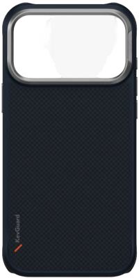 Uniq Чехол для iPhone 17 Pro Max | Кевлар | Поддержка MagSafe | Противоударный | KEVA Kevlar, Trance Blue