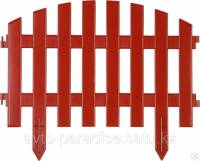 Забор декоративный Grinda "Ар Деко", 28x300см, терракот 422203-T
