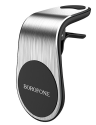 Borofone BH10 (Silver) Универсальный автомобильный магнитный держатель | Для смартфонов 4,5"-7,0" | Крепление на вентиляционную решетку | Надежная фиксация