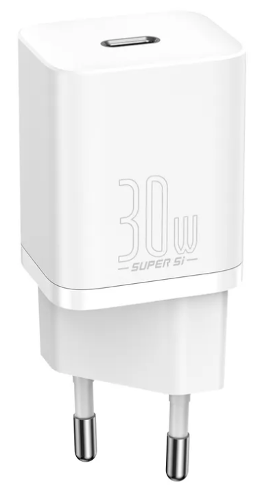 Зарядное устройство BASEUS Super Si USB-C, 3A, 30W, CCSUP-J02