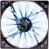 Вентилятор Aerocool Shark 14/140 x 140 мм, 3-pin, 800 об/мин - 1500 об/мин, синяя подсветка, 14.5 дБ - 29.6 дБ, в комплекте - 1 шт