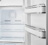 Холодильник SMEG FAB28RRD5 | 153x60,1x72,8 см |Отдельностоящий однодверный холодильник | стиль 50-х годов | красный | Полезный объем  270л