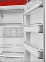 Холодильник SMEG FAB28RRD5 | 153x60,1x72,8 см |Отдельностоящий однодверный холодильник | стиль 50-х годов | красный | Полезный объем  270л