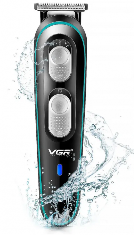 VGR V - 055 триммер для бороды и усов, черный / 6973224080551 /