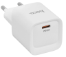 Hoco C146A (White) Зарядное устройство | 1 Type-C | 3.0A | PD 20W | Быстрая зарядка | Компактный дизайн | Защита от перегрева и короткого замыкания