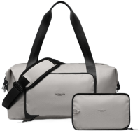 Gaston Luga Складная сумка для спорта и путешествий | Размер: 27 x 45 x 19,5 см | Lightweight Packable Duffel Bag | LWPDFFTP, Beige	