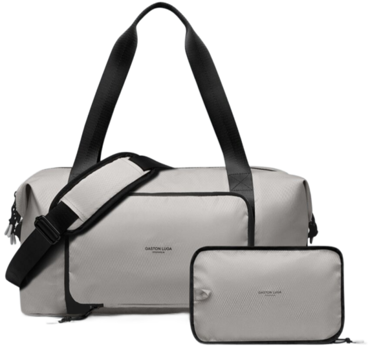 Gaston Luga Складная сумка для спорта и путешествий | Размер: 27 x 45 x 19,5 см | Lightweight Packable Duffel Bag | LWPDFFTP, Beige	