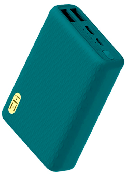 Внешний аккумулятор Power Bank Xiaomi (Mi) ZMI 10000mAh Type-C MINI 3A, 22,5W, QC 3.0, PD 3.0 (QB817), зеленый