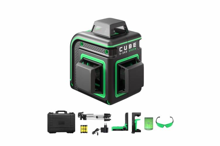 Лазерный уровень ADA Cube 3-360 GREEN Home Еdition
