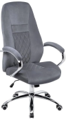 Woodville Компьютерное кресло Aragon dark grey | Максимальная нагрузка - 120 кг | Цвет: Темно-серый велюр