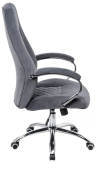 Woodville Компьютерное кресло Aragon dark grey | Максимальная нагрузка - 120 кг | Цвет: Темно-серый велюр