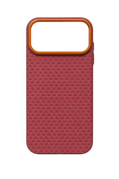 zetzet Чехол на iPhone 17 Pro Max поликабонат MagSafe Red