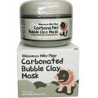 ELIZAVECCA / Пузырьковая глиняная маска для лица MILKY PIGGY CARBONATED TED BUBBLE CLAY PACK,100мл