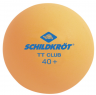 Мячики для н/тенниса DONIC (120 шт) Высококачественные жесткие мячики/ для тренировки/ клубных игр/ 2T-CLUB, оранжевый