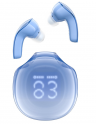 Acefast беспроводные наушники  T9 Crystal (Air) color bluetooth earbuds, цвет: glacier blue