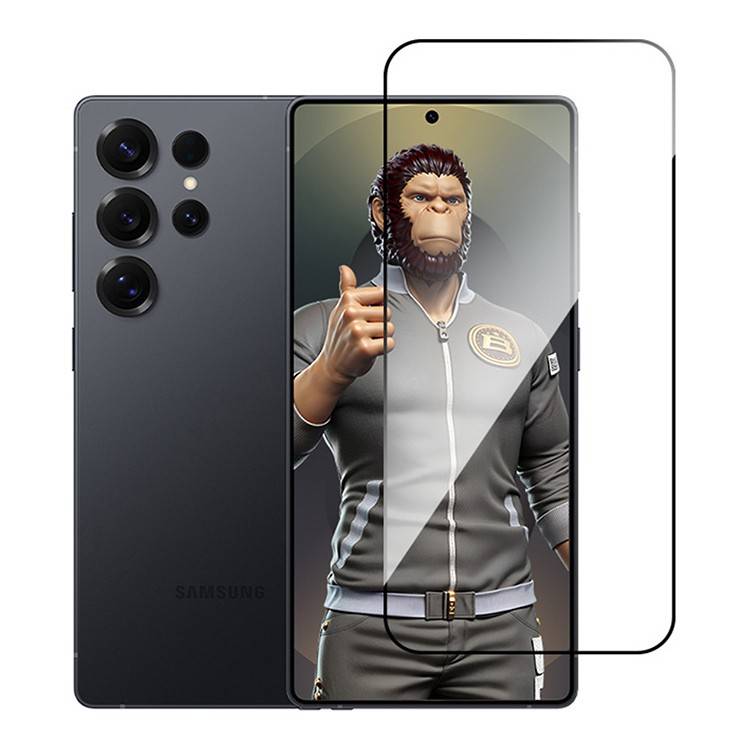 BlueO Защитное стекло для Samsung S25 Ultra | Антистатичное | 9H |  Олеофобное покрытие | Ультратонкое | Закругленные края 2.5D