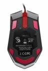 Мышь проводная A4Tech Bloody A7 черный / 4000 dpi, светодиодный, USB Type-A, кнопки - 8 Global