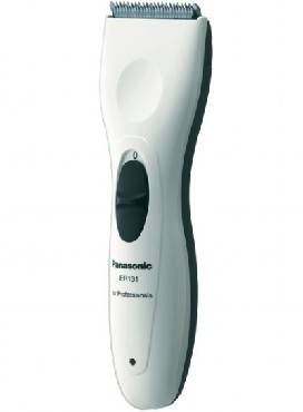 Машинка для стрижки волос Panasonic ER131H520 / длина стрижки до 12 мм, установок длины - 5, насадок - 2 шт, питание - от аккумулятора, от сети Global