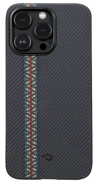 Рitaka Чехол Fusion Weaving MagEZ Case 3 для iPhone 14 Pro(6.1"), Rhapsody, кевлар (арамид) 