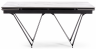 Woodville Керамический стол "Марвин" белый мрамор / черный | Ширина - 90; Высота - 76; Длина в разложенном виде - 220; Длина - 160 см