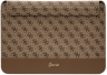 Guess Чехол для ноутбуков 13"/14" | Страна бренда: США | Sleeve 4G Bottom stripe Metal logo Brown