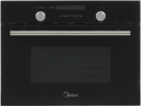 Midea Компактный духовой шкаф TF944EG9-BL | Объем: 44 л | ВхШхГ: 454х595х548 мм |  Конвекция | Функция СВЧ | 10 Режимов работы 