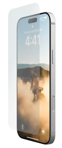 zetzet Безрамочное стекло iPhone 18 Pro | плавные 3D-грани, олеофобное покрытие ≥60–70° с гексадеканом, фторполимер 10 нм, выдерживает ≥5 000 протираний 