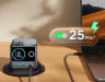 Joyroom 140W GaN Настольное зарядное устройство | 5 портов | 2 выдвижных USB-C кабеля | Быстрая зарядка для ноутбуков и смартфонов