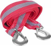 Зубр "МАСТЕР" 4м 5т Трос буксировочный 2 крюка сумка