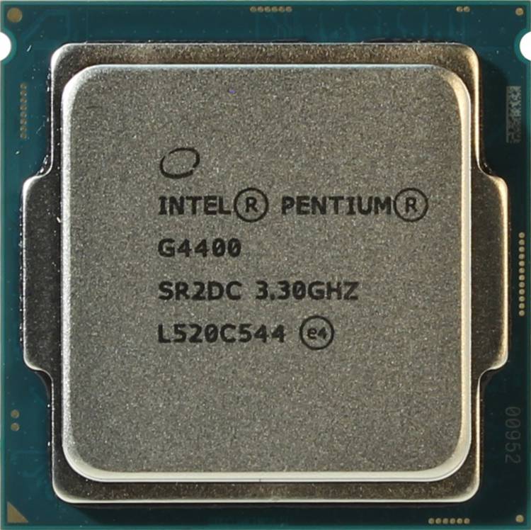 Процессор INTEL Pentium G4400 Skylake-S 3300 МГц Cores 2 3Мб Socket LGA1151 54 Вт GPU HD 510 OEM CM8066201927306SR2DC Global