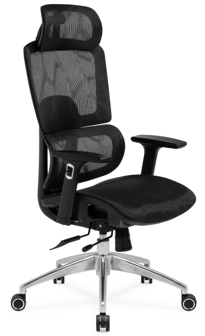 Woodville Компьютерное кресло "Olimpus" черный хром | Ширина - 67; Глубина - 70; Высота - 122 см