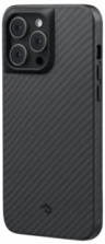 Рitaka Чехол New MagEZ Case pro 3 for iPhone 14 PRO 6.1 " (Black/Grey Twill) 1500D 