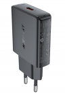 Acefast cетевой адаптер  A65, PD20W GaN USB-C,цвет: черный