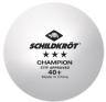 Мячики для н/тенниса DONIC (120 шт) Профессиональные шарики для соревнований/ Одобрены теннисной ассоциацией ITTF/ Champion 3*