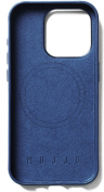 Mujjo Кожаный чехол с Magsafe для iPhone 15 Pro,Monaco Blue