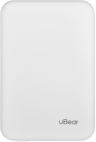 uBear Slide Magnetic Power Bank Внешний аккумулятор 5000mAh | PD 20W | белый | компактный магнитный портативный зарядник для смартфонов
