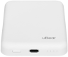 uBear Slide Magnetic Power Bank Внешний аккумулятор 5000mAh | PD 20W | белый | компактный магнитный портативный зарядник для смартфонов