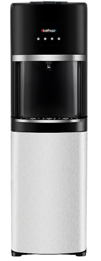 Кулер Hotfrost 35AEN / электронный, напольный, белый, размещение бутыли: нижнее, размер: 310x340x1040 мм/ Global