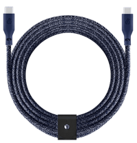 UBear Trend Кабель USB-C - USB-C, 140Вт, 2.4м, Синий | Быстрая Зарядка Power Delivery