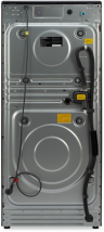 Hyundai стиральная машина Proxima WMD9424 | загрузка: 15 кг | загрузка на сушку: 7 кг | 1400 об/мин | количество программ: 18 | расход воды: 97 л | цвет: silver