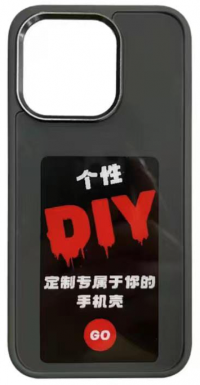 Чехол с экраном E-Ink для iPhone 14 Pro Max | с NFC для беспроводной передачи данных для проецирования на экран, black 