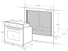 Midea Духовой шкаф MO82107PBG-I | Объем: 72 л | ВхШхГ: 595x595x570 мм | Конвекция | 13 Режимов работы 